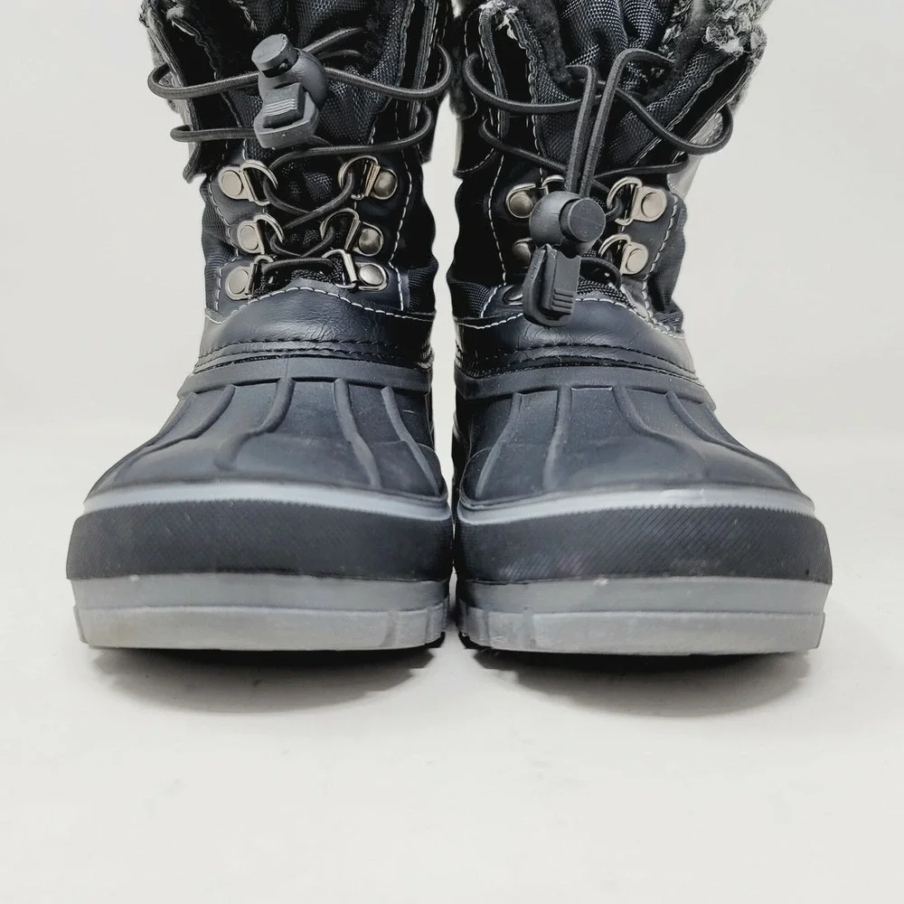 Dream Pairs Girls Boots Sz 13 M Kmonte-1 Winter Black